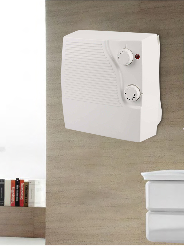 HBH-2004C Adjustable Thermostat Energy-saving Wall Mounted Bathroom Fan Heater