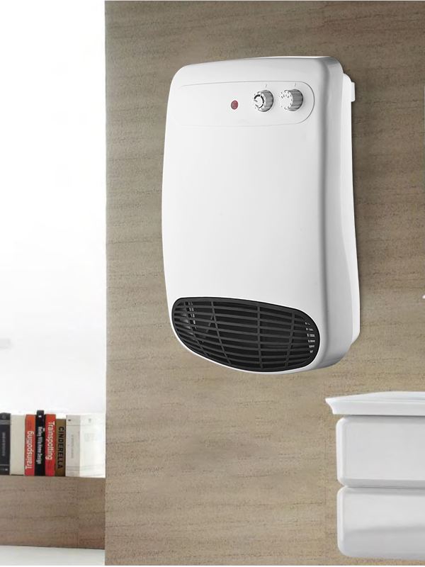 HBH-2005 Adjustable Thermostat Wall Mounted Bathroom Electric Downflow Heater