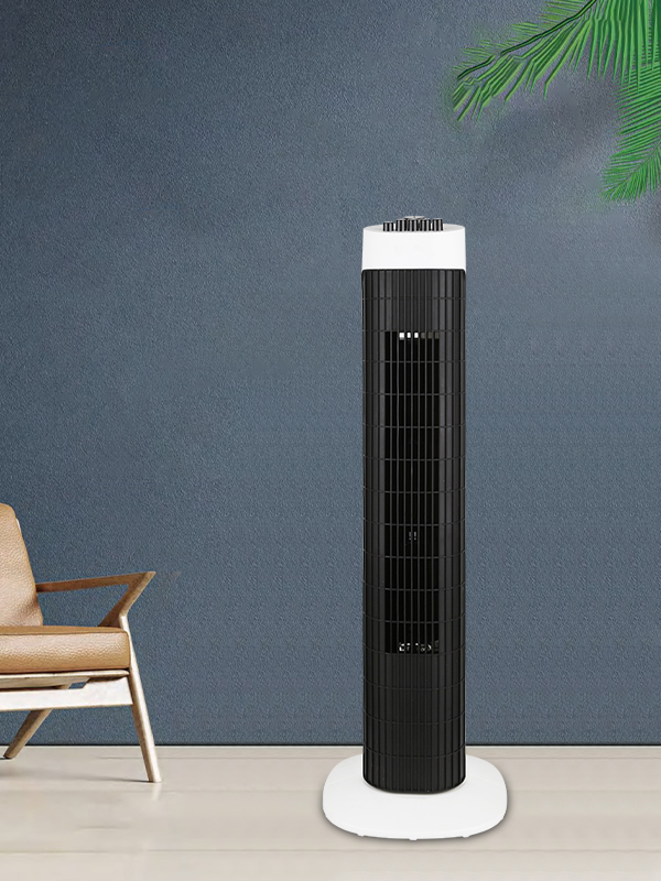 TF803T 45W Three Speeds LED Display Tower Fan Heater With Detachable Base