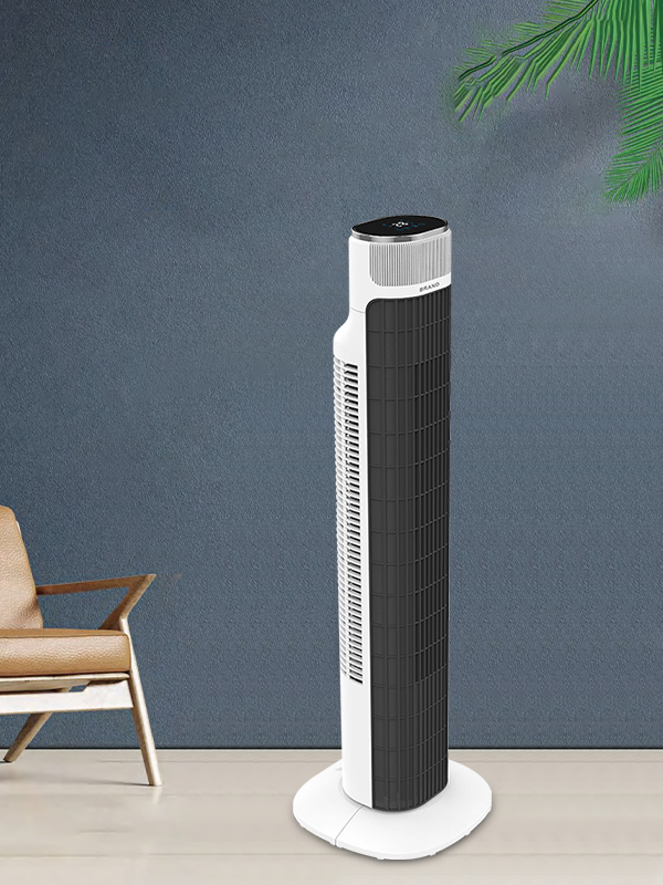 TF805B 45W Electric Air Circulator Fan Tower Heater with Remote for Home