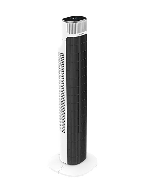 TF805B 45W Electric Air Circulator Fan Tower Heater with Remote for Home